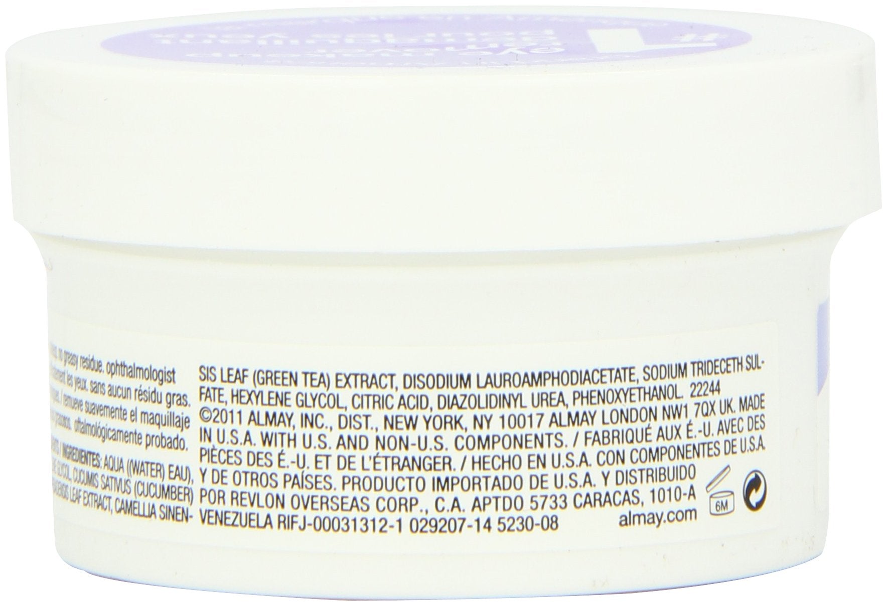 Almay Oil-Free Eye Makeup Remover Pads, 15 Count